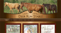 Desktop Screenshot of deerrunstable.com